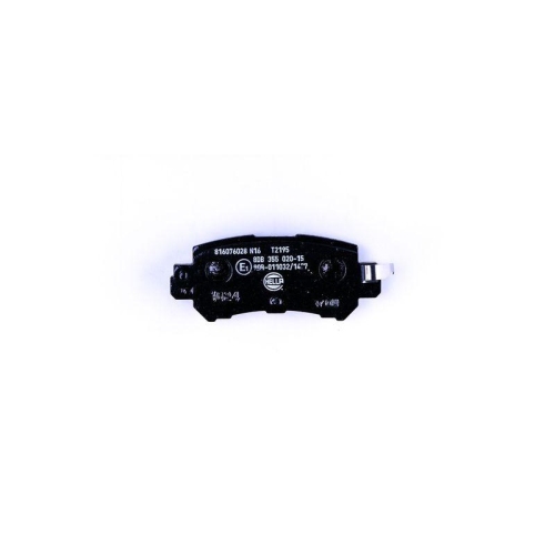 Bremsbelagsatz Scheibenbremse Hella 8DB 355 020-151 f&uuml;r Mazda Amc Hinterachse