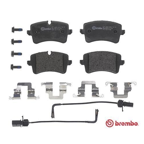 Bremsbelagsatz Scheibenbremse Brembo P85118 Prime Line f&uuml;r Audi Seat Skoda VW