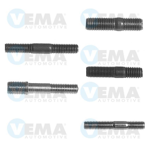 Schraube Abgaskr&uuml;mmer Vema 3647 f&uuml;r Alfa Romeo Alfarome/fiat/lanci