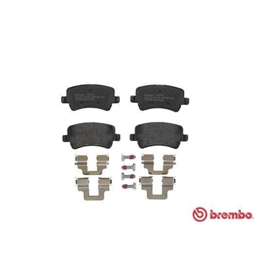 Bremsbelagsatz Scheibenbremse Brembo P86021 Prime Line f&uuml;r Volvo Land Rover