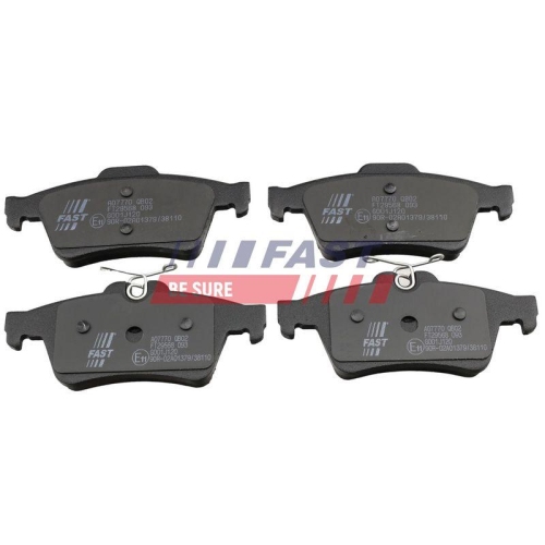 Bremsbelagsatz Scheibenbremse Fast FT29568 f&uuml;r Citro&euml;n Ford Iveco Mazda Nissan