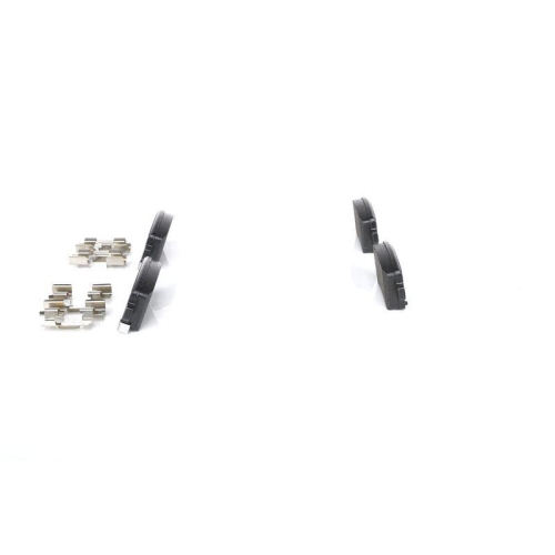 Bremsbelagsatz Scheibenbremse Bosch 0986424124 f&uuml;r Opel Saab Vauxhall Chevrolet