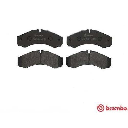 Bremsbelagsatz Scheibenbremse Brembo PA6017 Prime Line f&uuml;r Iveco Irisbus