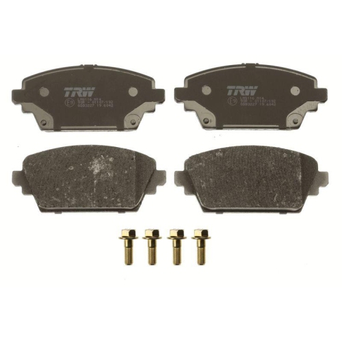 Bremsbelagsatz Scheibenbremse Trw GDB3227 Cotec f&uuml;r Nissan Vorderachse