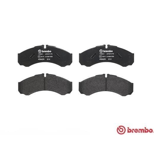 Bremsbelagsatz Scheibenbremse Brembo PA6021 Prime Line f&uuml;r Iveco Renault Trucks