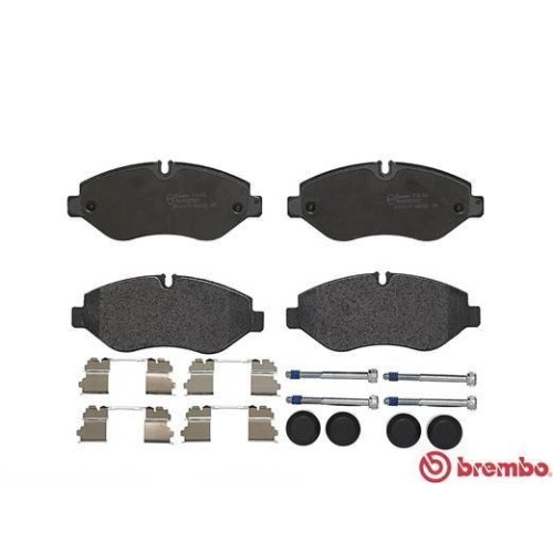 Bremsbelagsatz Scheibenbremse Brembo PA6026 Prime Line für Iveco Irisbus