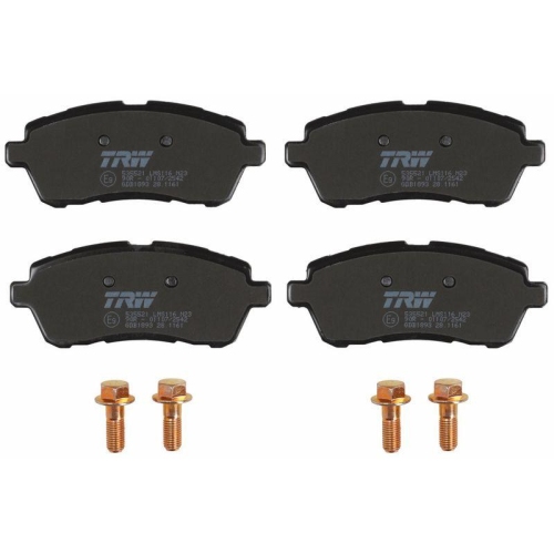 Bremsbelagsatz Scheibenbremse Trw GDB1893 Cotec f&uuml;r Ford Asia & Oceania