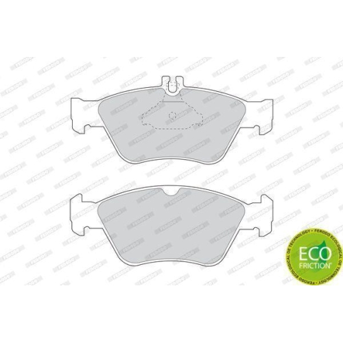 Bremsbelagsatz Scheibenbremse Ferodo FDB1049 Premier Eco Friction f&uuml;r