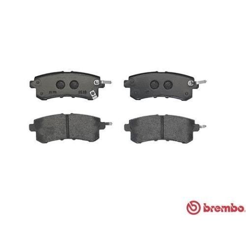 Bremsbelagsatz Scheibenbremse Brembo P56082 Prime Line f&uuml;r Nissan Infiniti