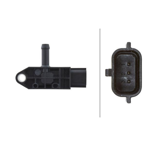 Sensor Abgasdruck Hella 6PP 009 409-121 f&uuml;r Nissan Opel Renault Vauxhall Hitachi