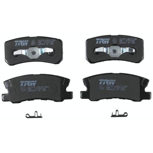Bremsbelagsatz Scheibenbremse Trw GDB3247 Cotec f&uuml;r Citro&euml;n Dodge Mitsubishi