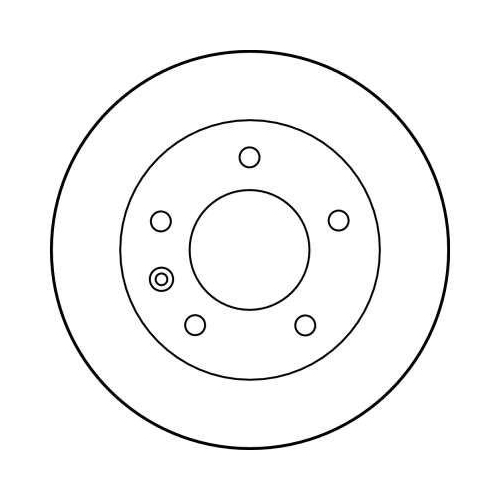 Bremsscheibe Trw DF2790 f&uuml;r VW Audi Mercedes Benz Mercedes Benz Mercedes Benz