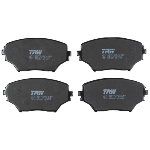 Brake Pad Set Disc Brake Trw GDB3251 Cotec for Toyota Front Axle