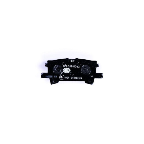 Bremsbelagsatz Scheibenbremse Hella 8DB 355 010-621 f&uuml;r Toyota Lexus Hinterachse