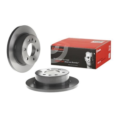 2X Brembo Bremsscheibe Prime Line - Uv Coated f&uuml;r Dodge Mercedes Benz VW