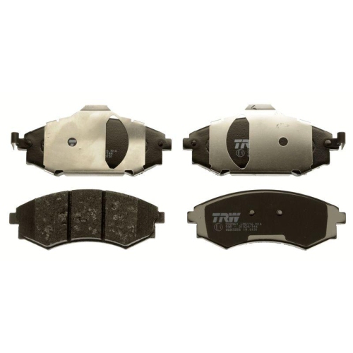 Bremsbelagsatz Scheibenbremse Trw GDB3256 Cotec f&uuml;r Hyundai Kia Hafei