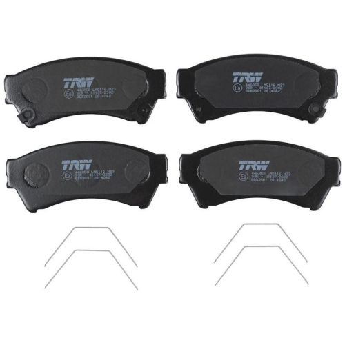 Bremsbelagsatz Scheibenbremse Trw GDB3501 Cotec f&uuml;r Mazda (faw) Honda Ford Usa