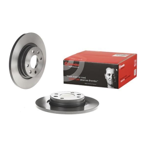 Bremsscheibe Brembo 08.A268.11 Prime Line - Uv Coated f&uuml;r Renault Dacia Smart