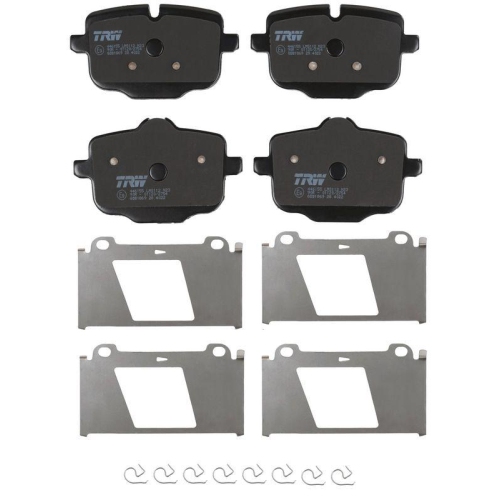 Bremsbelagsatz Scheibenbremse Trw GDB1869 Cotec f&uuml;r Bmw Hinterachse