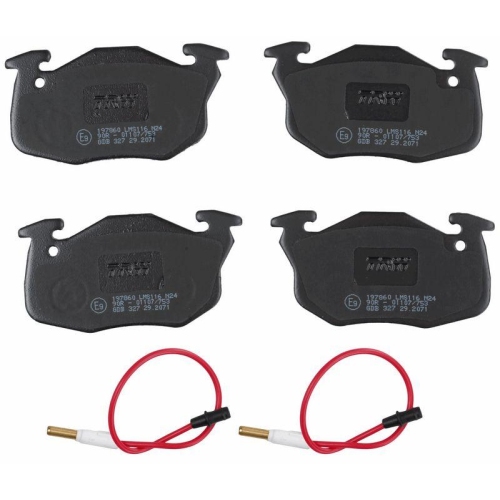 Bremsbelagsatz Scheibenbremse Trw GDB327 Cotec f&uuml;r Talbot Dallas Citro&euml;n Peugeot