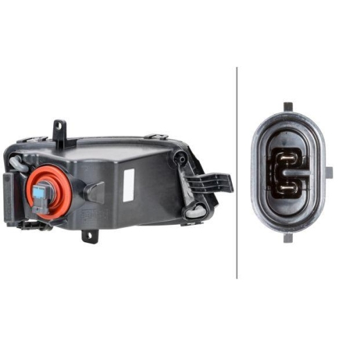 Nebelscheinwerfer Hella 1ND 011 223-151 für VW Links