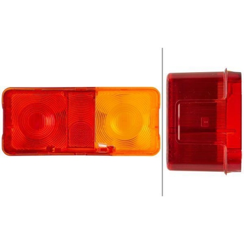 Lichtscheibe Heckleuchte Hella 9EL 112 743-001 f&uuml;r Auw&auml;rter Fiat Ford Volvo VW