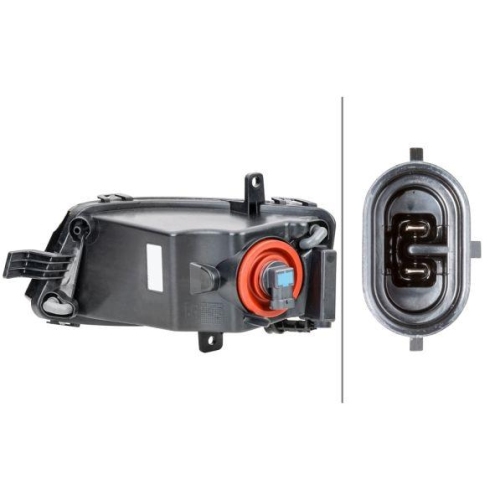 Nebelscheinwerfer Hella 1ND 011 223-161 f&uuml;r VW Rechts