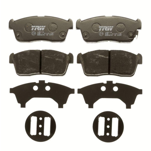 Brake Pad Set Disc Brake Trw GDB3276 Cotec for Suzuki Front Axle