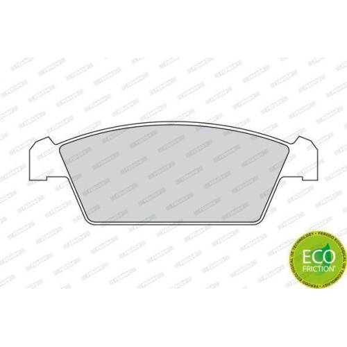 Bremsbelagsatz Scheibenbremse Ferodo FDB1108 Premier Eco Friction f&uuml;r Daewoo