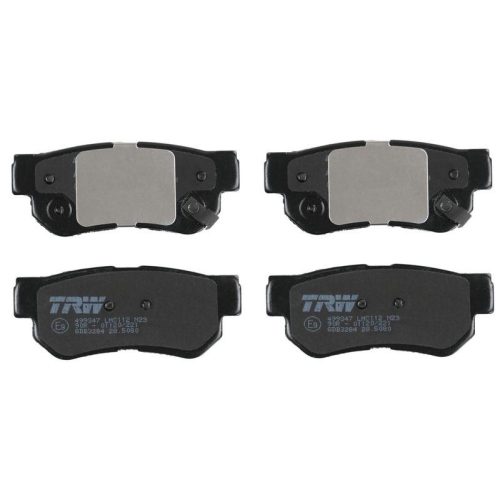 Bremsbelagsatz Scheibenbremse Trw GDB3284 Cotec f&uuml;r Hyundai Kia Hinterachse