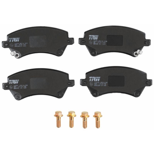 Bremsbelagsatz Scheibenbremse Trw GDB3288 Cotec f&uuml;r Toyota Vorderachse