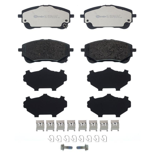 Bremsbelagsatz Scheibenbremse Brembo P83177 Prime Line f&uuml;r Suzuki Toyota Lexus