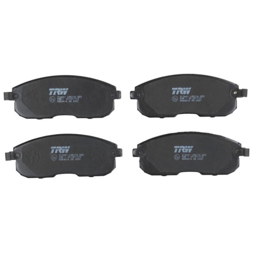 Bremsbelagsatz Scheibenbremse Trw GDB3616 für Infiniti Nissan Vorderachse