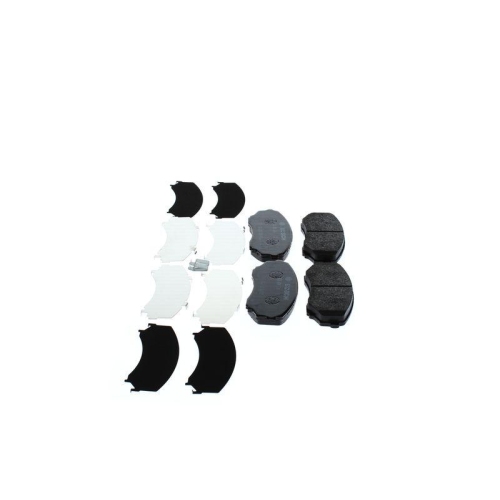 Bremsbelagsatz Scheibenbremse Bosch 0986494204 für Mazda Vorderachse