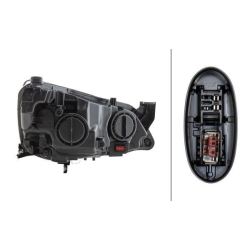 Hauptscheinwerfer Hella 1ZT 010 012-411 f&uuml;r Opel Vauxhall General Motors Links