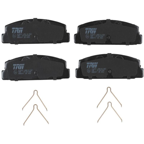 Brake Pad Set Disc Brake Trw GDB3311 Cotec for Faw (tianjin) Mazda Rear Axle
