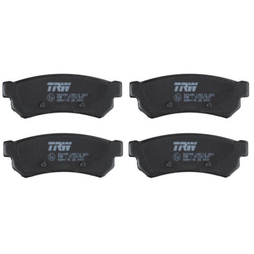 Bremsbelagsatz Scheibenbremse Trw GDB4178 Cotec f&uuml;r Suzuki Chevrolet Daewoo