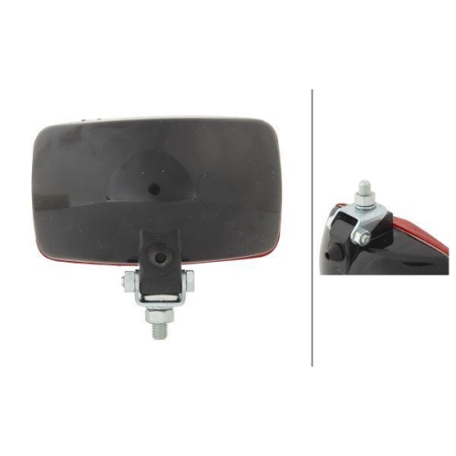 Nebelschlussleuchte Hella 2NE 002 985-001 für Aebi Daf Honda Opel Scania VW Faun