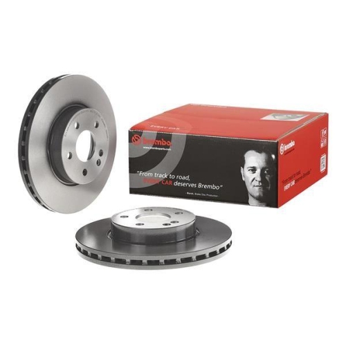 Bremsscheibe Brembo 09.8404.11 Prime Line - Uv Coated f&uuml;r Mercedes Benz