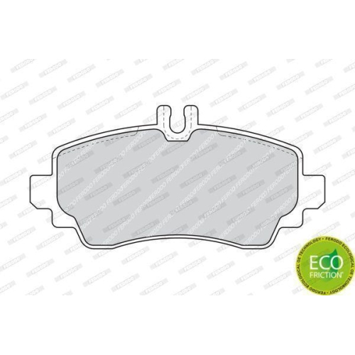 Bremsbelagsatz Scheibenbremse Ferodo FDB1303 Premier Eco Friction f&uuml;r