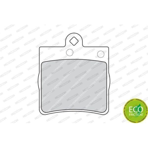 Bremsbelagsatz Scheibenbremse Ferodo FDB1311 Premier Eco Friction f&uuml;r Chrysler