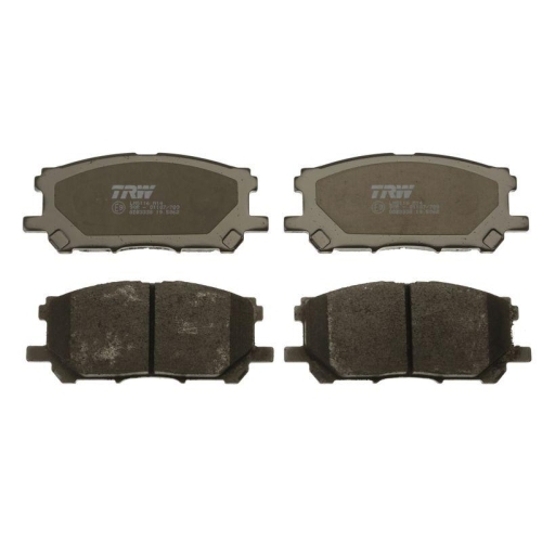 Bremsbelagsatz Scheibenbremse Trw GDB3338 Cotec f&uuml;r Toyota Lexus Vorderachse