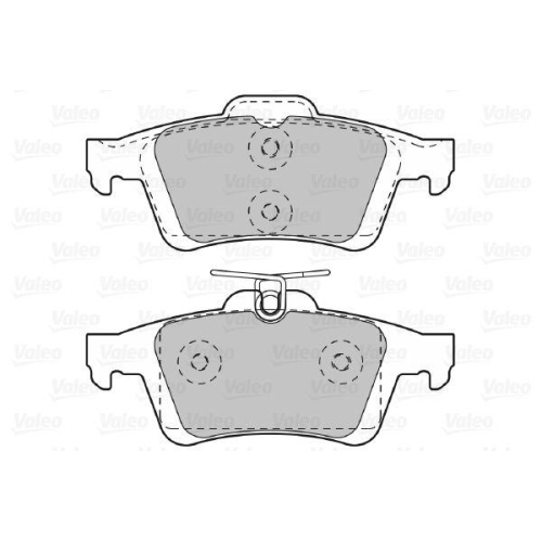 Bremsbelagsatz Scheibenbremse Valeo 601044 f&uuml;r Ford Mazda Volvo Ford Australia