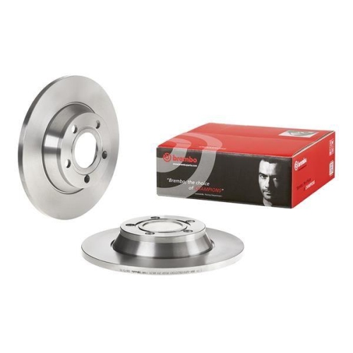 Bremsscheibe Brembo 08.6751.10 Prime Line f&uuml;r Audi Vorderachse