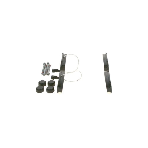 Bremsbelagsatz Scheibenbremse Bosch 0986494391 f&uuml;r Nissan Renault Hinterachse