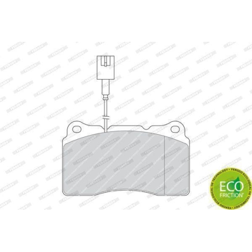 Bremsbelagsatz Scheibenbremse Ferodo FDB1334 Premier Eco Friction f&uuml;r Alfa Romeo