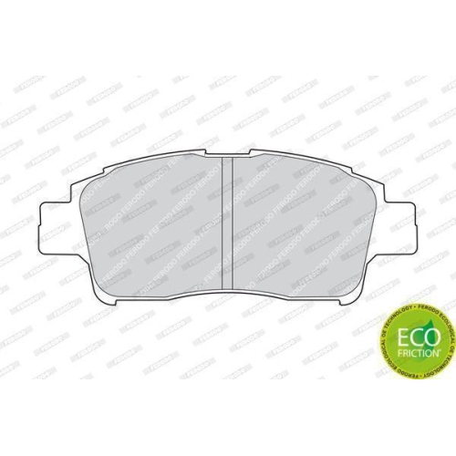 Bremsbelagsatz Scheibenbremse Ferodo FDB1368 Premier Eco Friction f&uuml;r Toyota