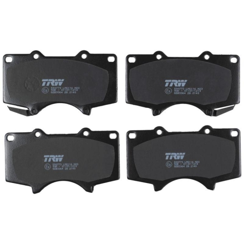 Bremsbelagsatz Scheibenbremse Trw GDB3364 Cotec f&uuml;r Toyota Toyota (faw) Lexus