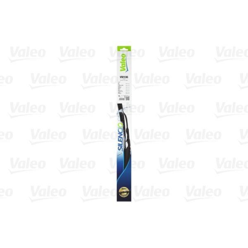 Wischblatt Valeo 574156 Silencio Conventional Single f&uuml;r Audi Bmw Seat Skoda VW