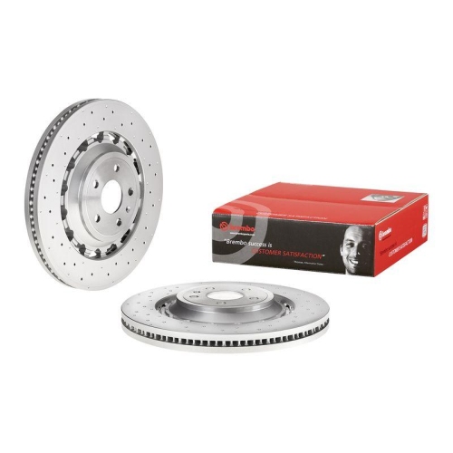 Bremsscheibe Brembo 09.D174.53 Prime Line - Dual Cast f&uuml;r Audi Vorderachse